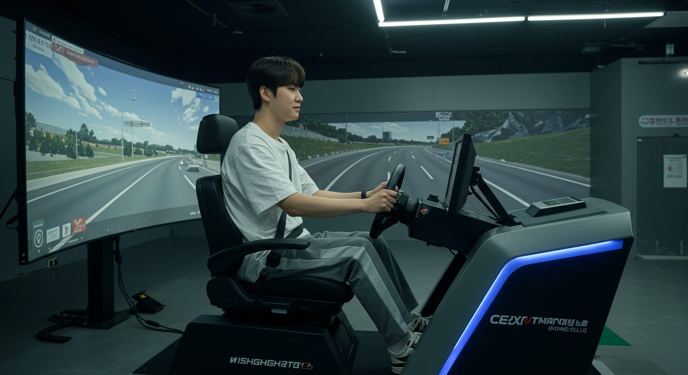 실내운전연습장부터 도로연수까지, 경기도 운전연습 최적의 루트!