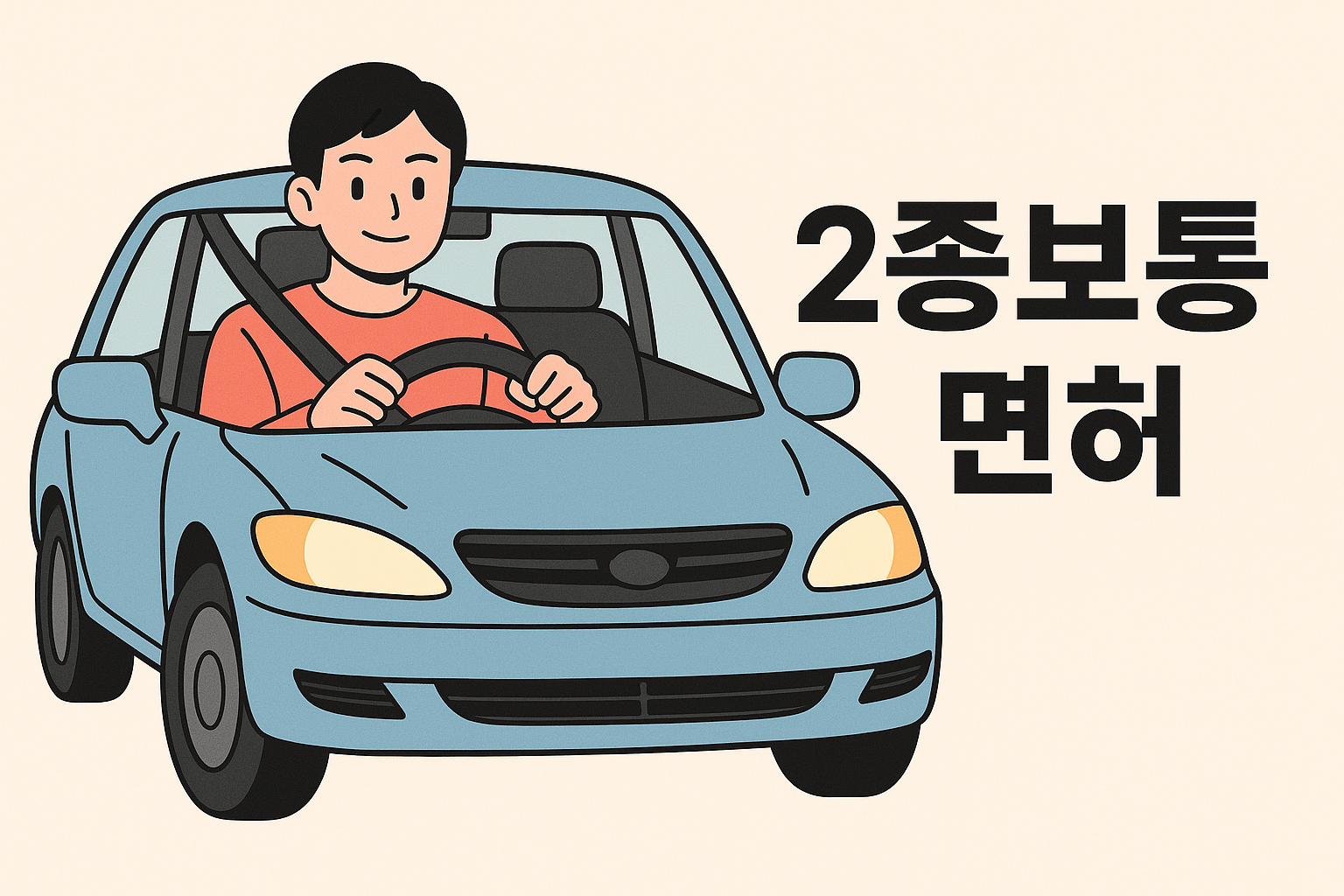 2종보통 운전면허 완벽가이드