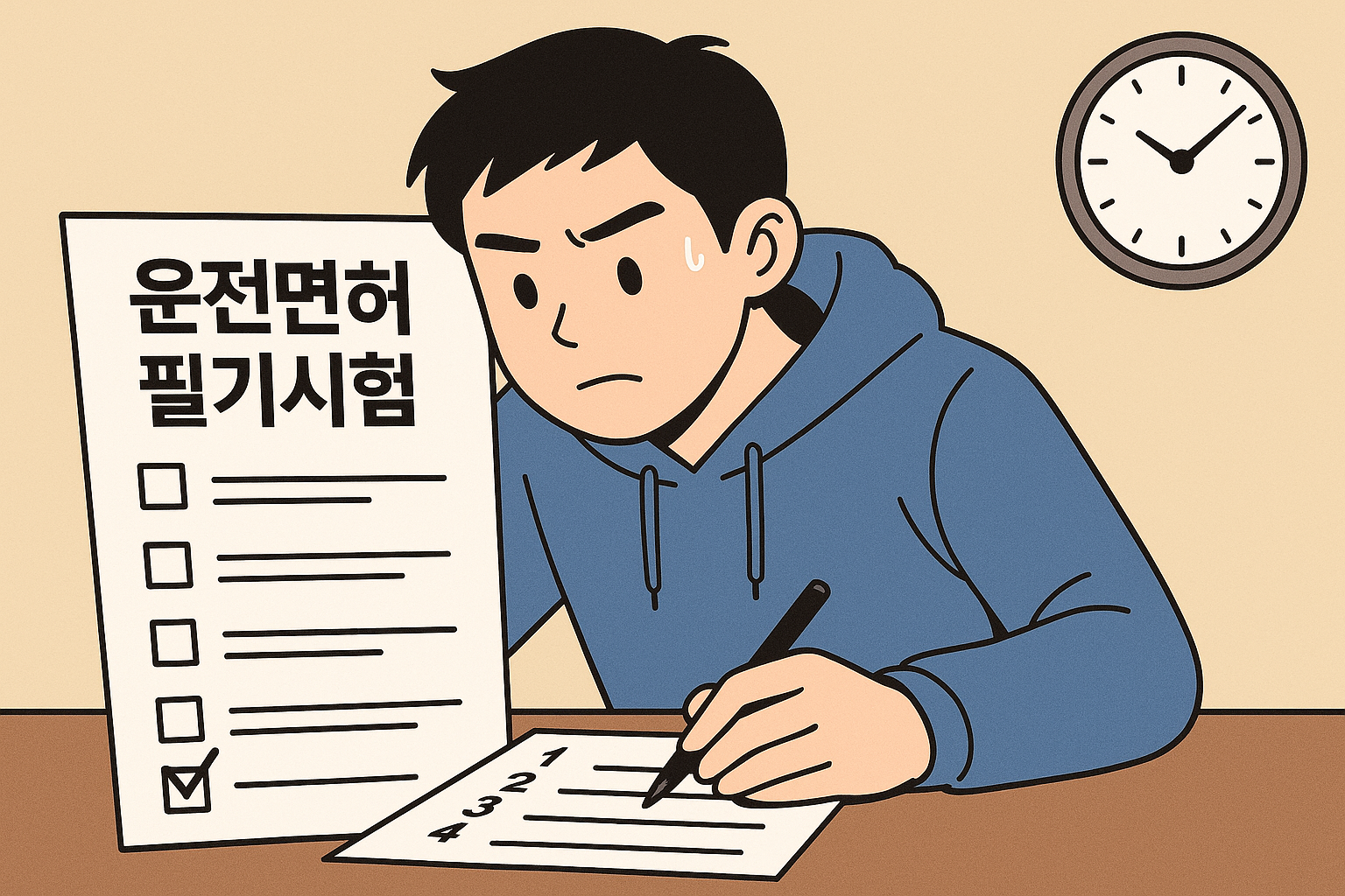 운전면허 필기시험 자주 틀리는 문제 풀이와 실내연습장 활용법 - ❌ 문제 3: 보행자 보호 의무