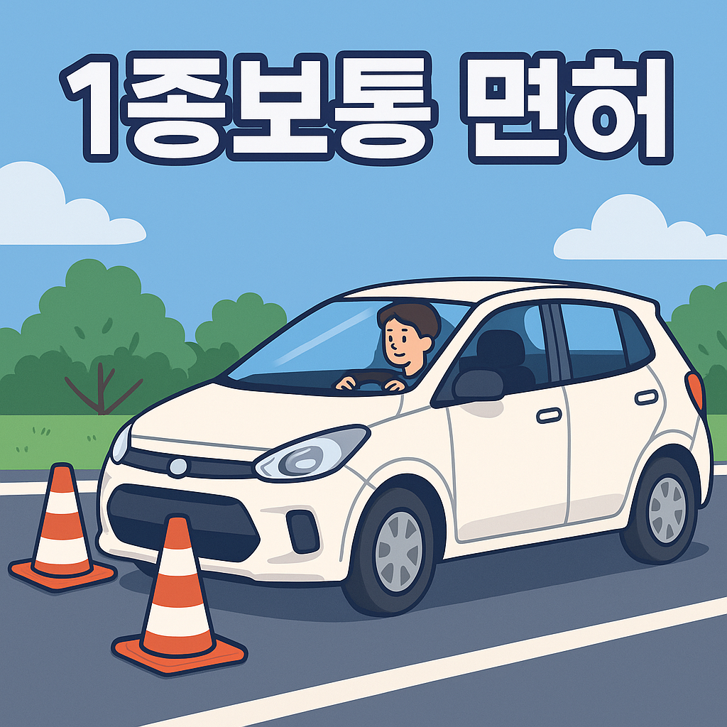 1종 보통 필기시험 자주 틀리는 문제, 실내운전연습장에서 쉽게 이해하기