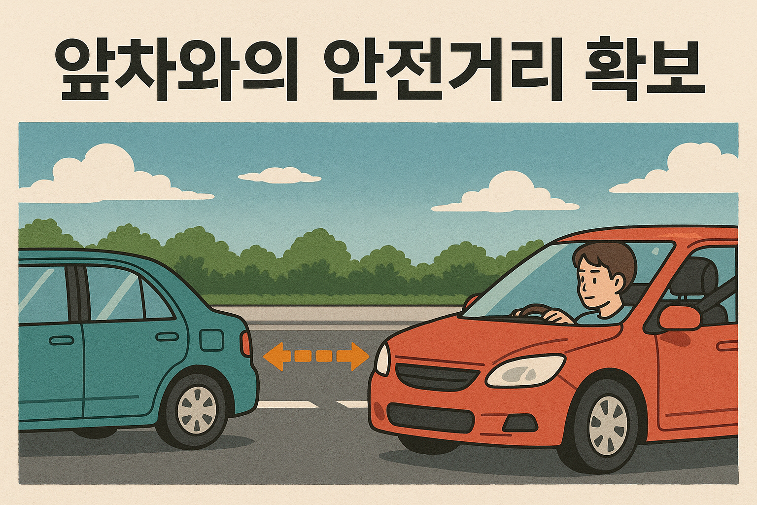 2종 보통 운전면허 필기시험, 자주 출제되는 문제 Best 5 - 보행자 보호 의무