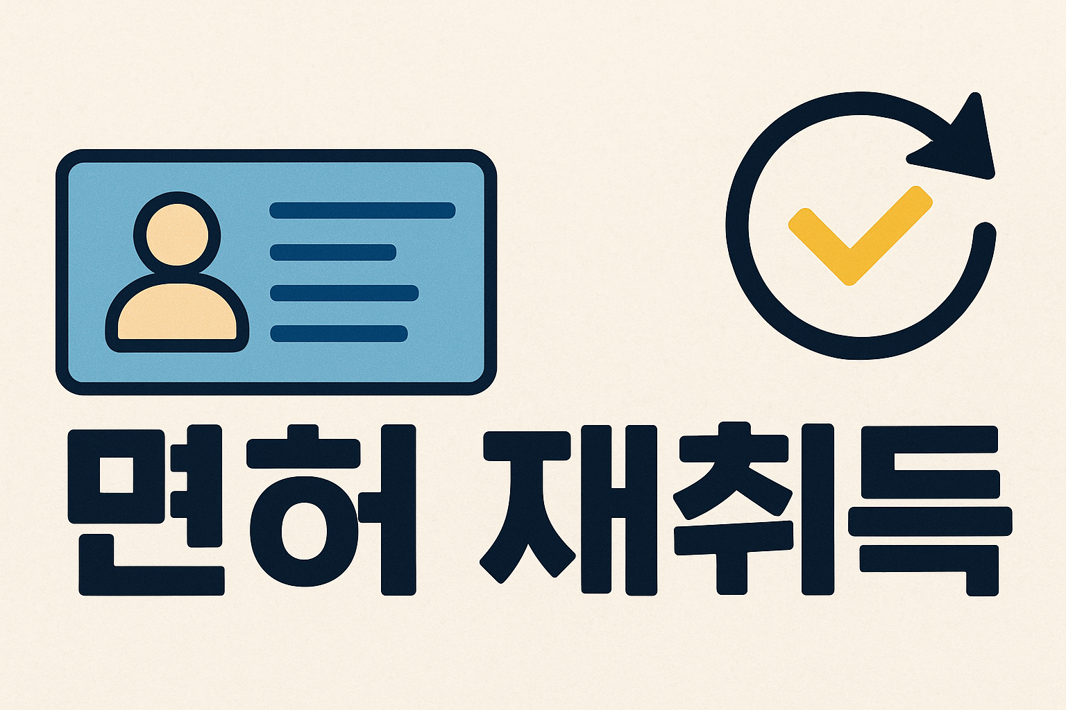 면허취소자 재취득절차, 실내운전연습장에서 준비해야 하는 이유