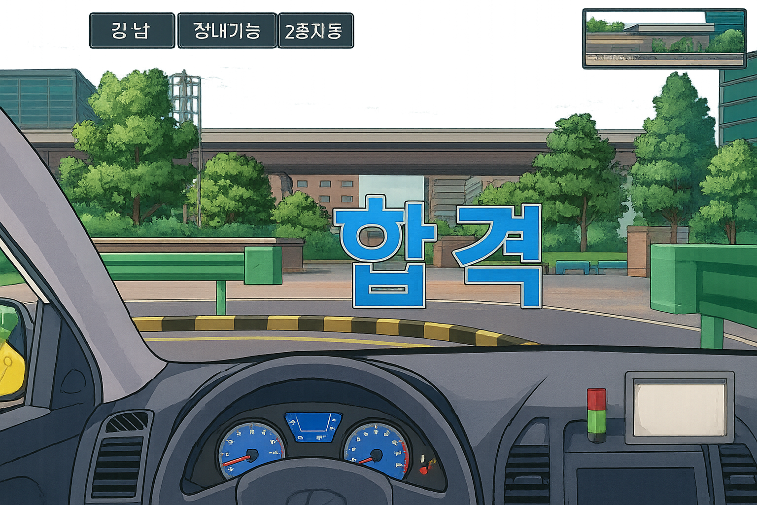 첫 도전 합격을 원한다면, 실내운전연습장 루틴 따라하기 - 루틴 3. 약점 보완 시간을 따로 두기